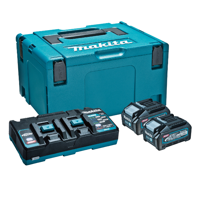 工具☆未使用2個セット☆makita マキタ 40Vmax 4.0Ah 純正 リチウムイオンバッテリー BL4040F 高出力タイプ リチュウムイオン電池 蓄電池 81075