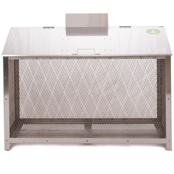ステンレス光　オールステンレス製ゴミBOX　ワンニャンカア　BH-120