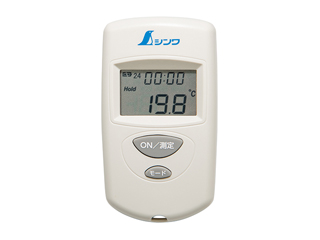 シンワ　放射温度計A-2ミニ　時計・室内温度表示付　放射率可変タイプ　73015