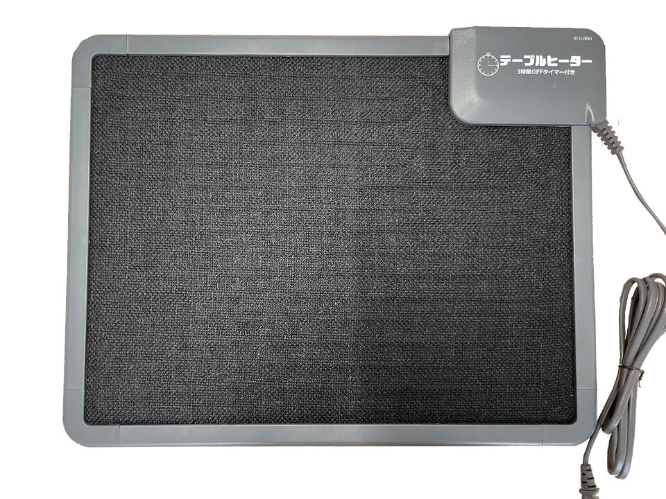 クレオ　3時間タイマー付きテーブルヒーター　KH1800