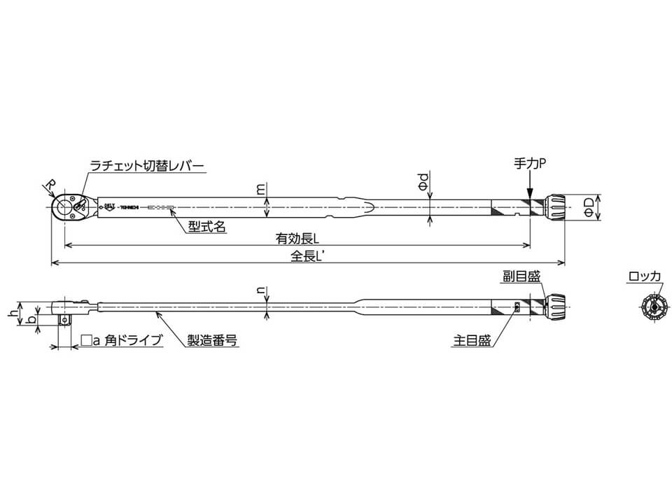 東日製作所 QL420N シグナル式トルクレンチ ウエダ金物【公式サイト】