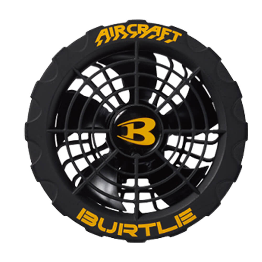BURTLE AC+ACSET ファンユニット+バッテリー黒セット ウエダ