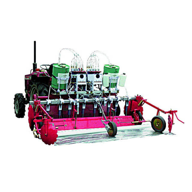 みのる産業　トラクター用同時マルチ土壌消毒機８条型　IDM-80