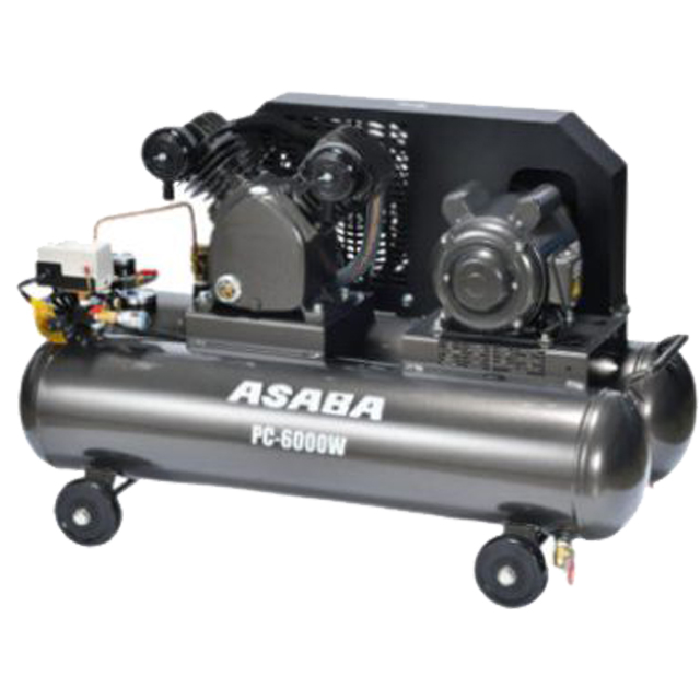 ★麻場　コンプレッサー　PC-6000W