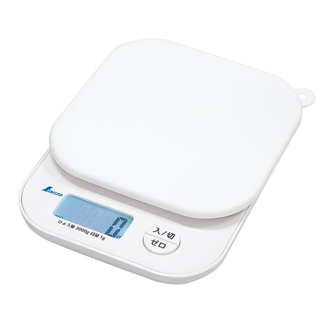 シンワ　デジタルはかり スモール 2000gシリコンカバー付 取引証明以外用　72975