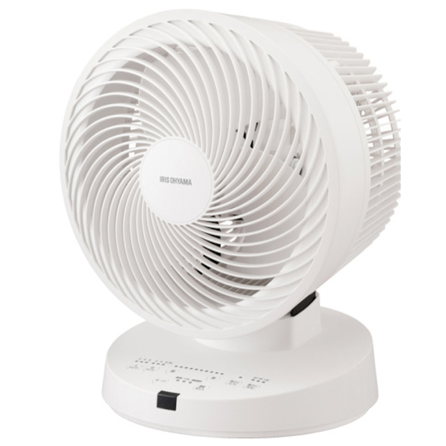IRIS　大型サーキュレーターDC23cm　DCタイプ　ホワイト　PCF-DC23-W