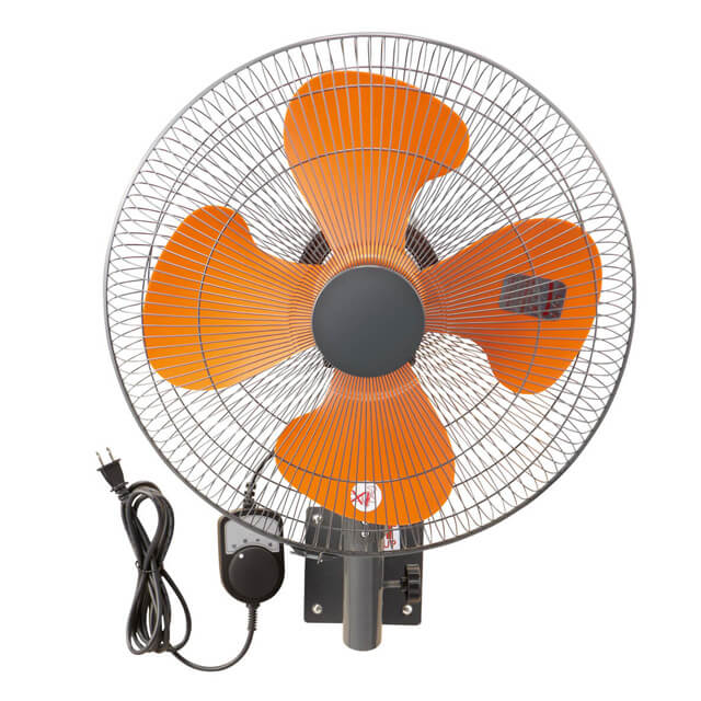 ユアサプライムス　壁掛工場扇　Gグレー　YK-456T