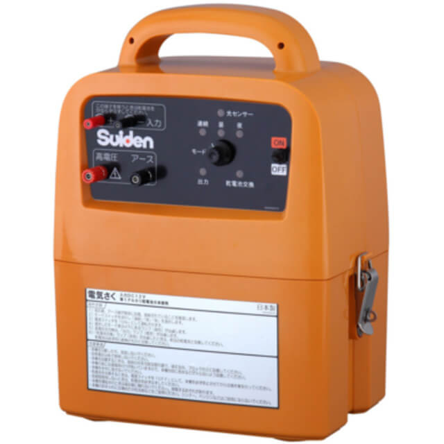 スイデン　電気柵戦猪走失　本体のみ　SEF-100-4W