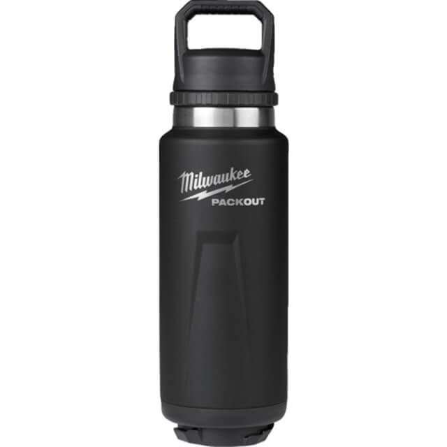 ミルウォーキー　ＰＡＣＫＯＵＴ　真空ボトル　ブラック（Ｌ・１，０６５ｍＬ）　48-22-8397B