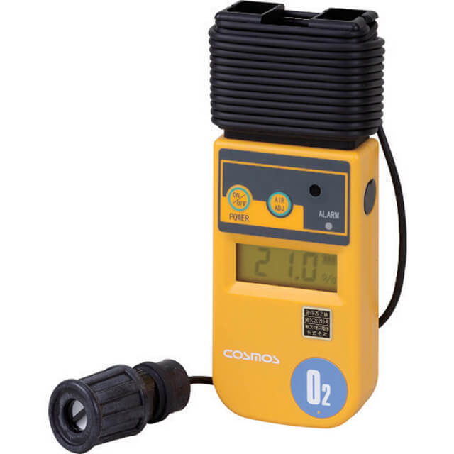 新コスモス電機　XO-326-2SA　デジタル酸素濃度計　５ｍケーブル付