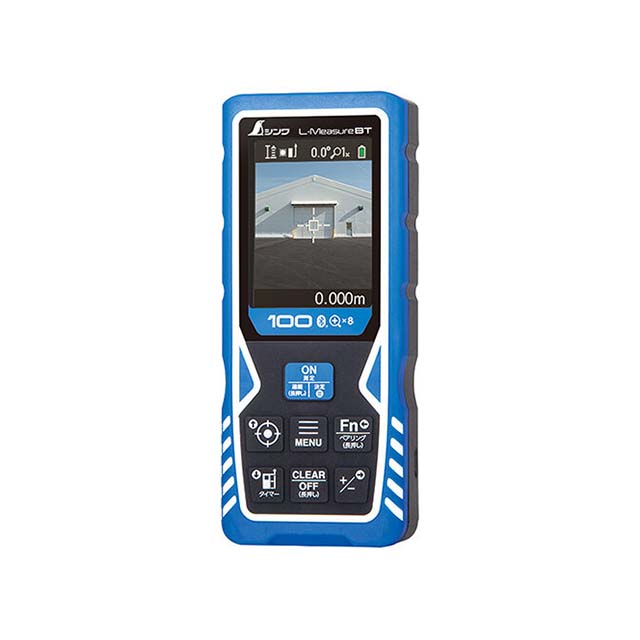 シンワ　レーザー距離計　L‐Measure100　8倍ズームファインダーD転送　78105