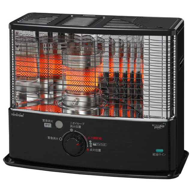 トヨトミ　反射形石油ストーブ　RS-W3024-B