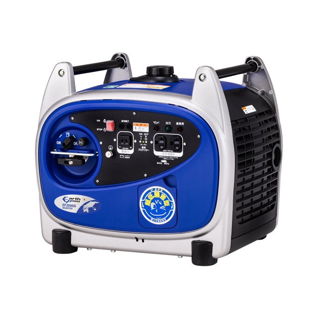 Willbeアースパワー　防音型インバーターガソリン発電機　EF2000IS