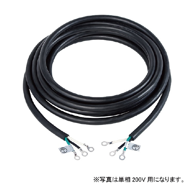 ナカトミ　電源コード　4芯2.0×5m　C-4S2005N