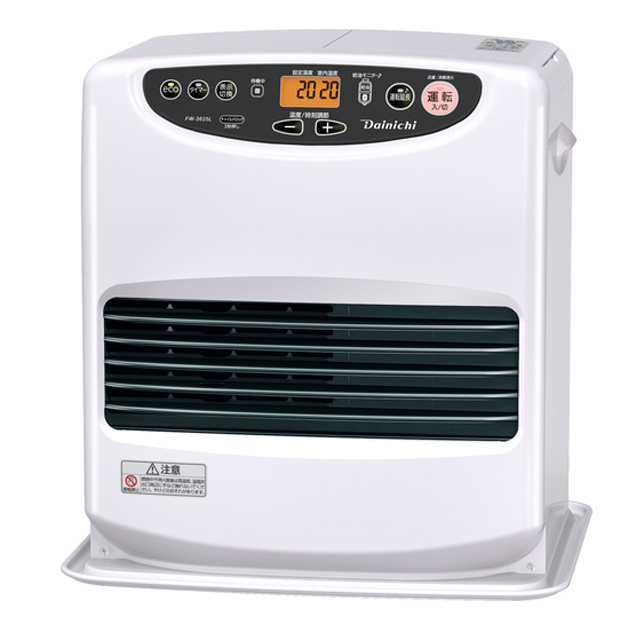 ダイニチ　石油ファンヒーター　ホワイト　FW-3625L