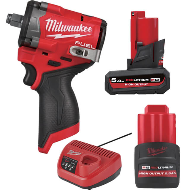 ミルウォーキー　M12 FIW2F12-5252X JP　M12FUEL　1/2インチ542Nmインパクトレンチ