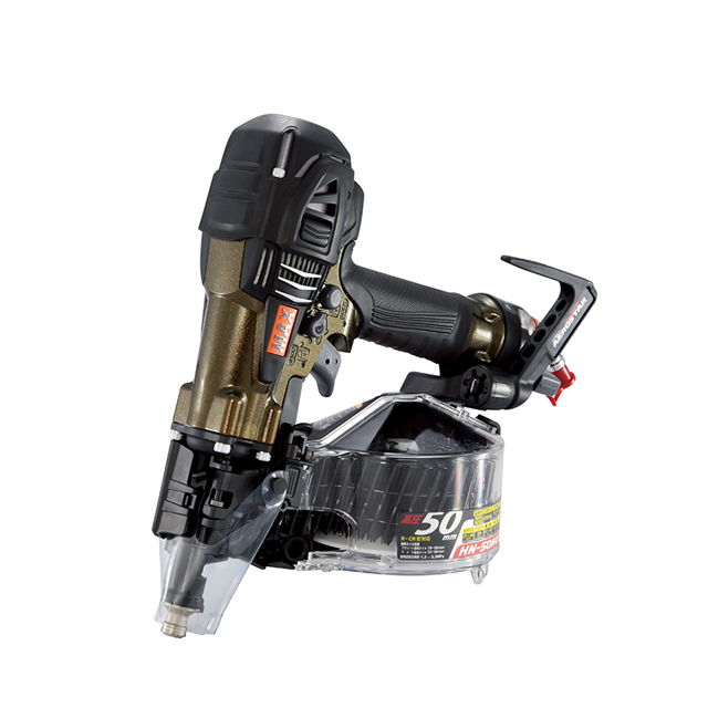 MAX　HN-50N4(D)-AO　50mm釘打ち機　スーパーネイラ　アンバーオリーブ【限定色】