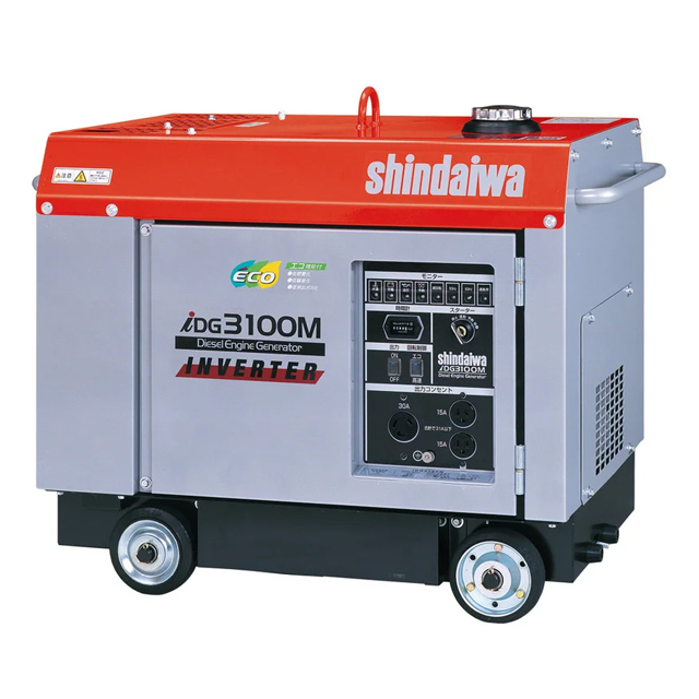 新ダイワ　インバータ発電機(ディーゼルエンジン)　IDG3100M-E