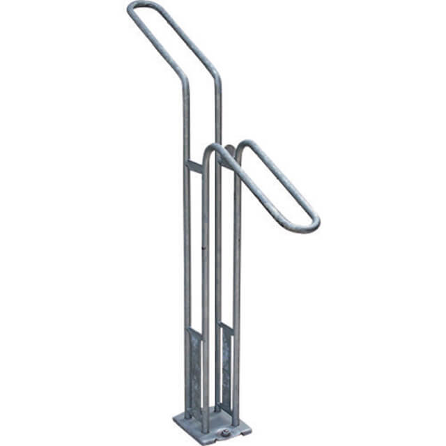 ダイケン　平置き自転車ラック独立式サイクルスタンド　スタンド高タイプ　CS-H1B-S