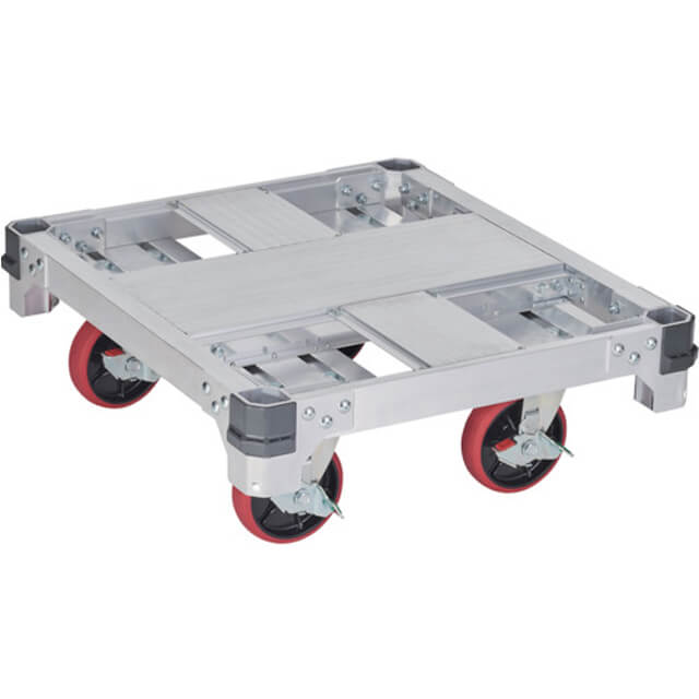 ハセガワ　アルミ運搬車　イットン台車　４輪ミニタイプ　FC4-0775