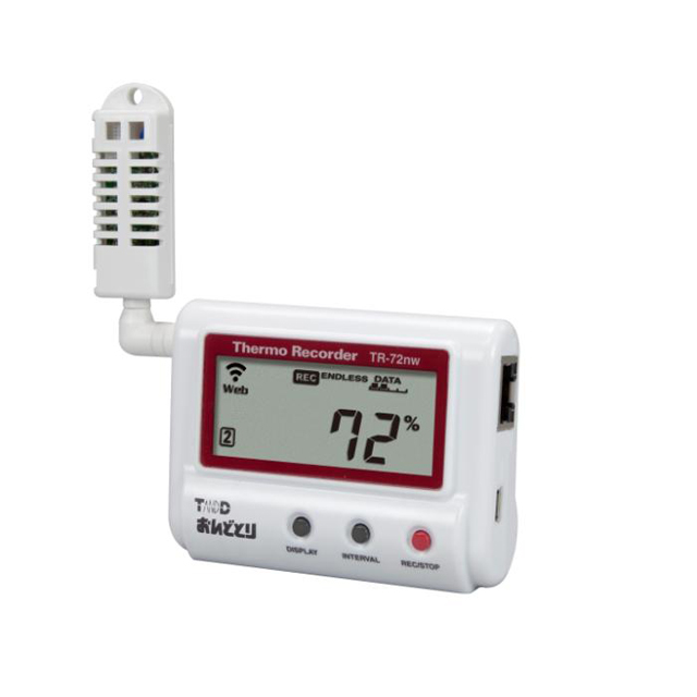 T&D　温度・湿度データロガー　おんどどり　TR-72NW