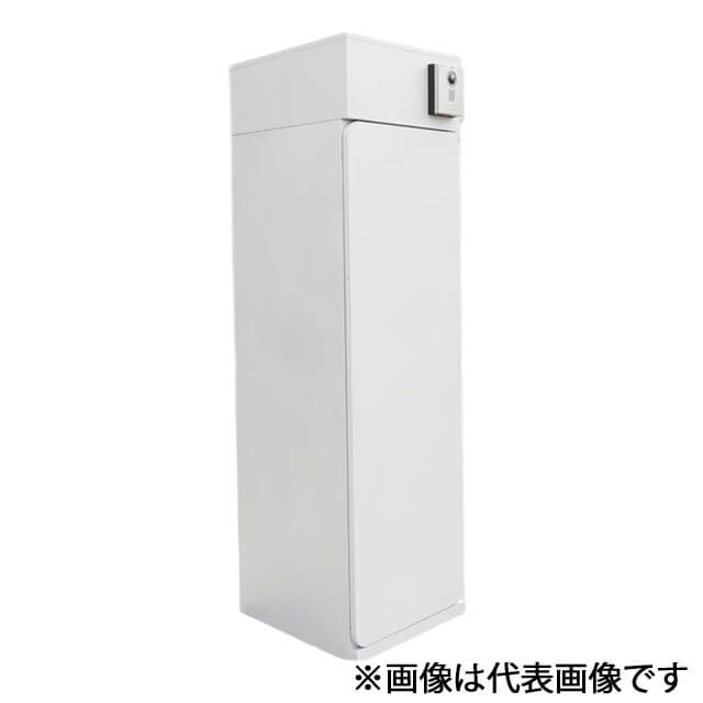KGY　宅配ボックス　AXENTDOOR　インターホン穴有　ホワイトグレー　AXD-153A-WG