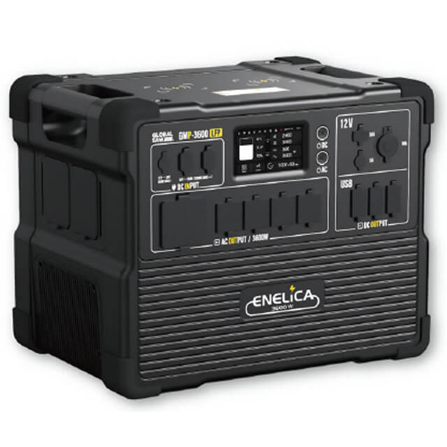 モトユキ　グローバルソー　ＥＮＥＬＩＣＡ　ポータブル電源　３６００Ｗ　GMP-3600