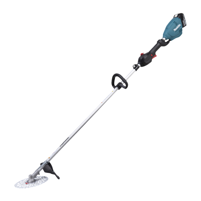 マキタ　18V充電式草刈機　2グリップ　DCホワイトチップソー付　(バッテリー・充電器付)　MUR196WDRG