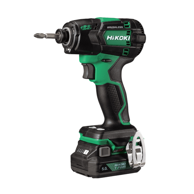 HiKOKI　10.8Vコードレス静音インパクトドライバ　(バッテリー2個・充電器・ケース付)　WHP12DB(2JS)