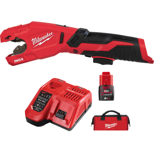 ミルウォーキー　【数量限定】M12　ステンレス管カッター2.0Ah×1キット　M12 PCSS-201B LR JP