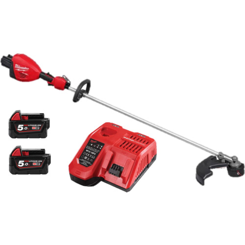 ミルウォーキー　【数量限定】M18　FUEL　ループハンドル付きダブルバッテリー刈払機　5.0Ah×2キット　M18 F2GTR-502LR JP
