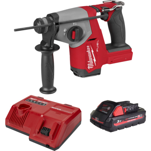 ミルウォーキー　【数量限定】　ハンマードリル　M18　FUEL　16MM　SDS-PLUS　3.0Ah×1キット　M18 FHAC16-301BLR JP