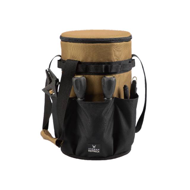 山真　エネポーチ　ICMEP1（ブラック×キャメル）