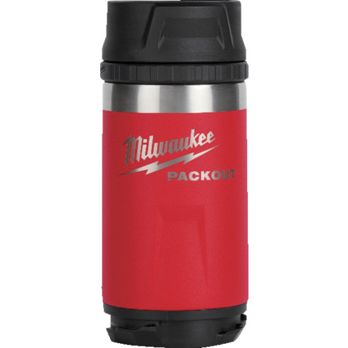 ミルウォーキー PACKOUT 真空マグフタ付きボトル XS・355ml 48-22-8391RX(赤)