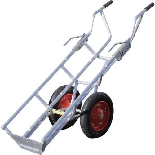 ハラックス　LPガスボンベ運搬台車”タフボーイ”アオリ用フック付　LPG-502F