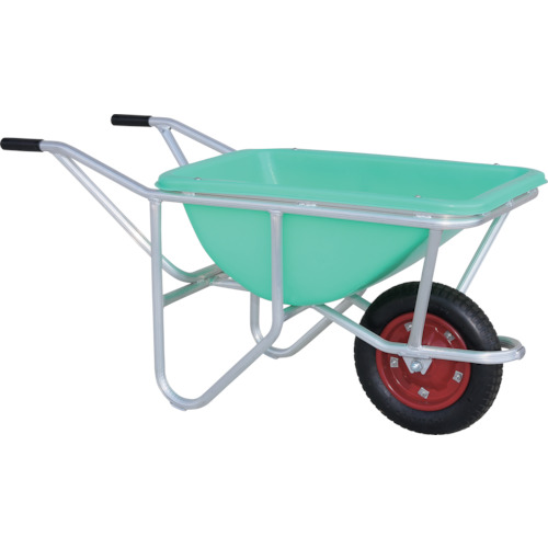 ハラックス　アルミ一輪車　CF1（エアー入りタイヤ）