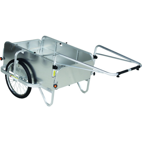 ハラックス　折りたたみ式リヤカー　コンパック　全面アルミパネル付き　HC-906A-4P