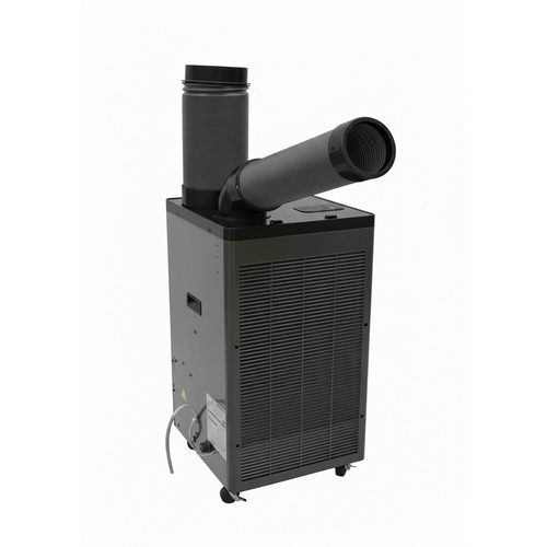 日動工業　スポットエアコン単相100Vドレンレス　首振りあり　SPC-25ACN-DSTN