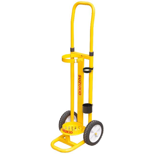 SUZUKID　SCS-15L　現場用1500Lボンベカート&スタンド