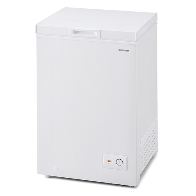 アイリスオーヤマ　冷凍庫　100L　上開き　ICSD-10C-W