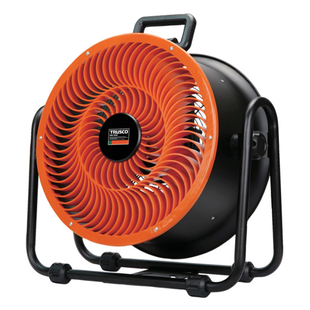 トラスコ　全閉式DCモーター工場扇　45cm　オレンジ　DF-45OR