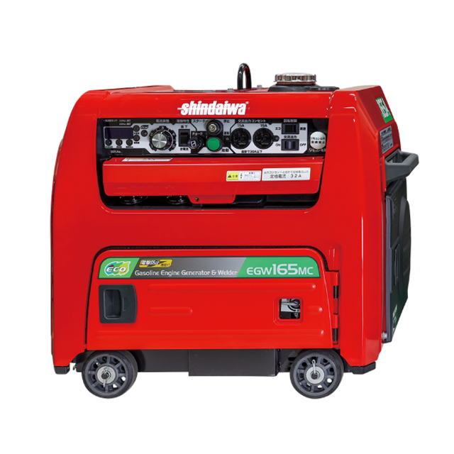 新ダイワ ガソリンエンジン発電機兼用溶接機 EGW165MC-I