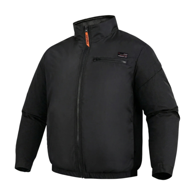 COVELL　空調冷風服　長袖タイプ　ブラック　Sサイズ　CX-P002-Black-S