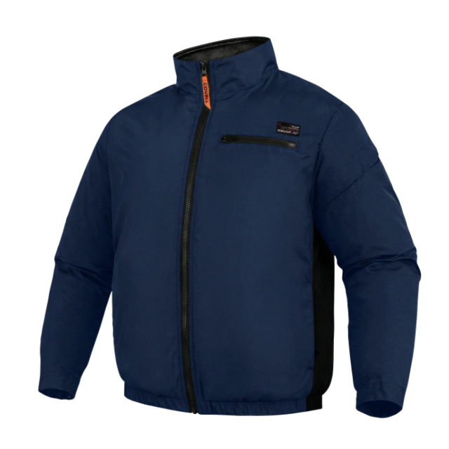 COVELL　空調冷風服　長袖タイプ　ブルー　Sサイズ　CX-P002-Blue-S