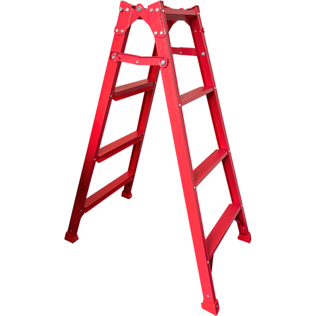 アルインコ はしご兼用脚立 RED-90【数量限定色】