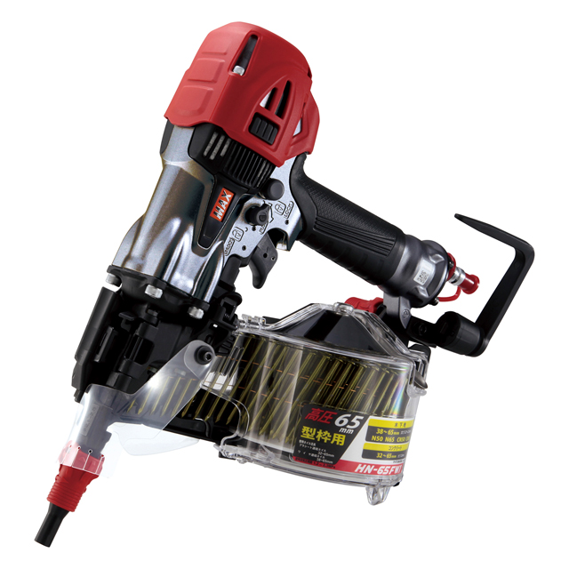 MAX 釘打機 スーパーネイラ 型枠用モデル 65mm マッドグレー【限定色】 HN-65FW1(V)-MC
