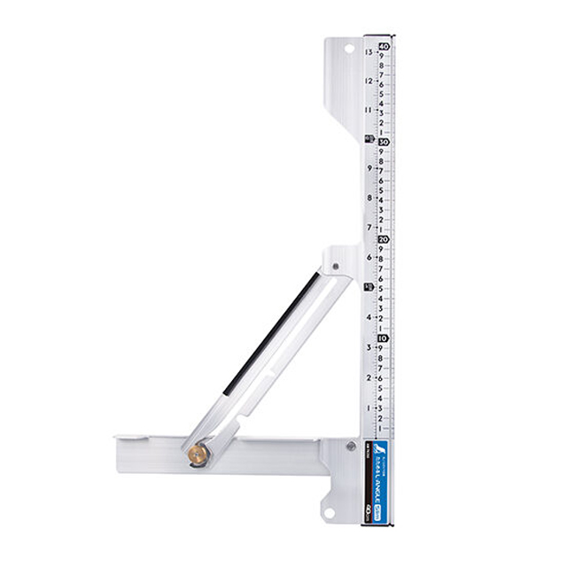 シンワ　丸ノコガイド定規　たためるエルアングル　Slim　40cm　78255