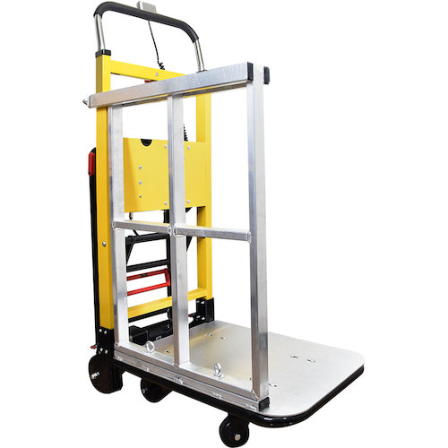 サンコー 建具、畳、建材用アタッチメント付き 電動階段のぼれる台車 ハンドル可変タイプ TK-HKKD21YS